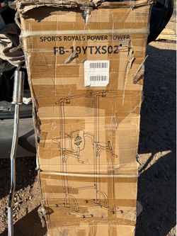 Sportsroyals - Power Tower, 480LBS 5-in-1 Pull Up Dip Station - $125/OBO