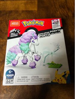 Pokemon Galarian Ponyta Mega construx set