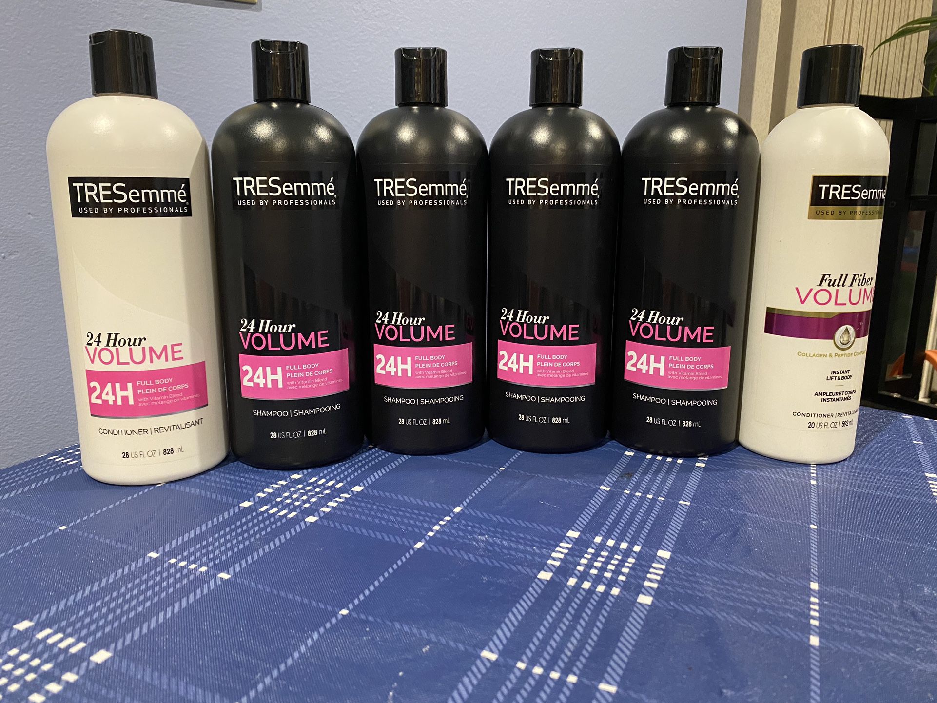 TRESemme Shampoo And Conditioner. 