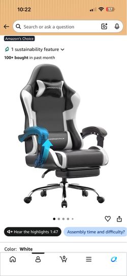 Dowinx Racing Style Gaming Chair