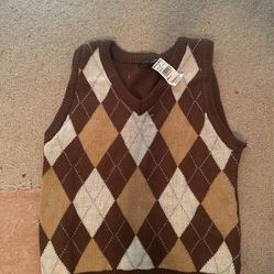 Brown Tilly’s Sweater vest 