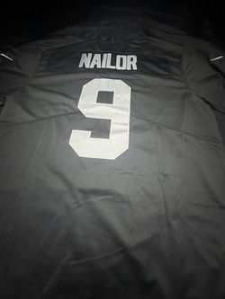 Las Vegas Raiders - Jalen Nailor #9 - Sizes M-2X