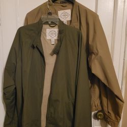 2 Like New St. John's Bay Spring Jackets XXL