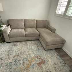Sleeper Sectional With Reversible Chaise