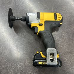 Dewalt 12v Impact Driver With Attachment 