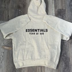 Essentials Grey Men’s Hoodie
