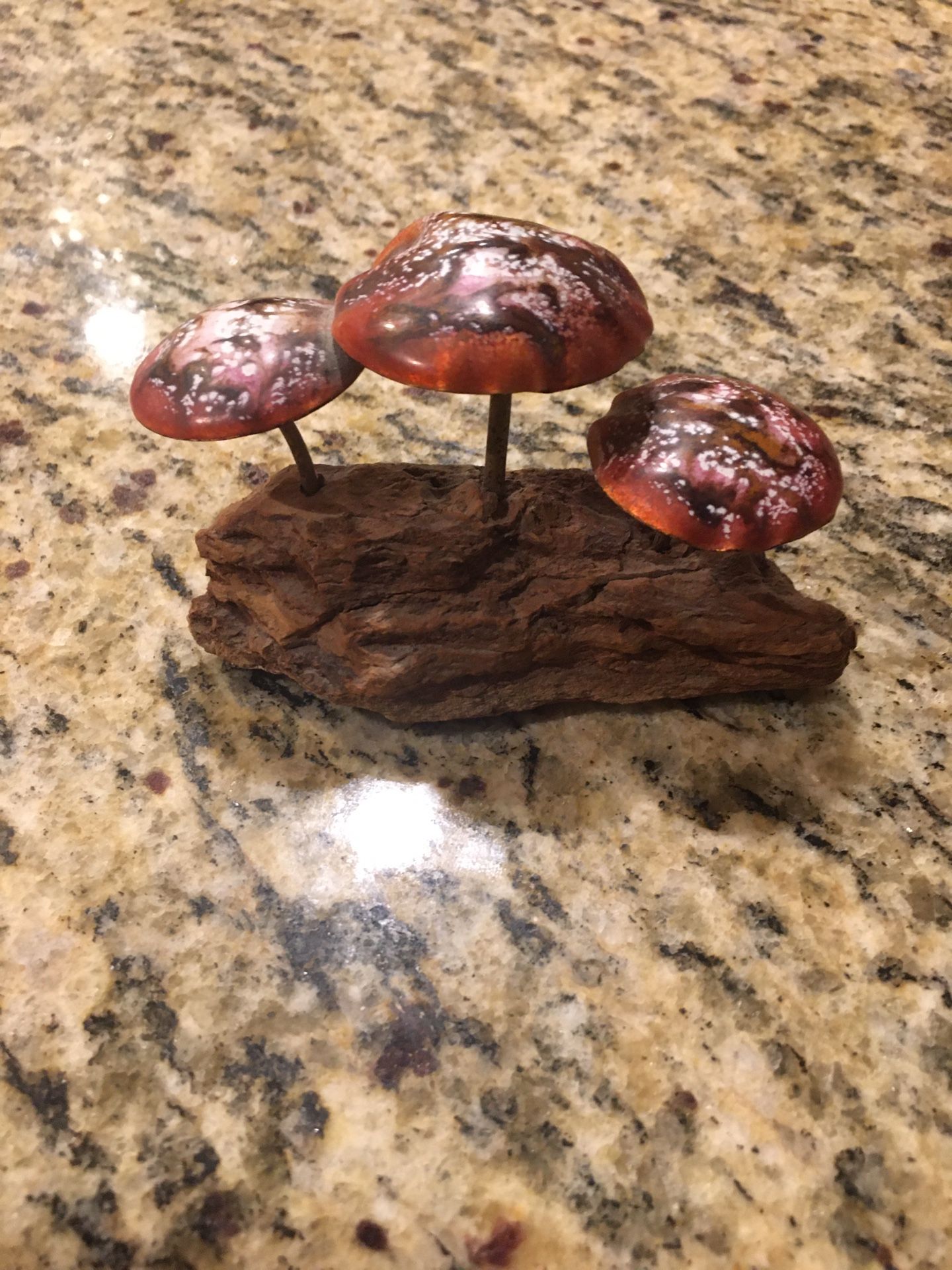 Bovano Cheshire of Conn.enamel over copper sculpture