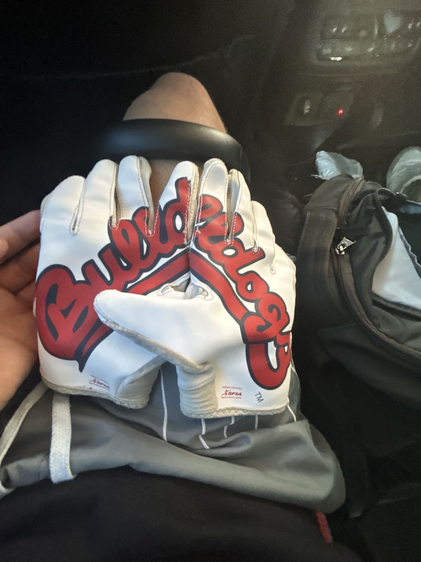 Fresno State Football Gloves XL Pickup Only