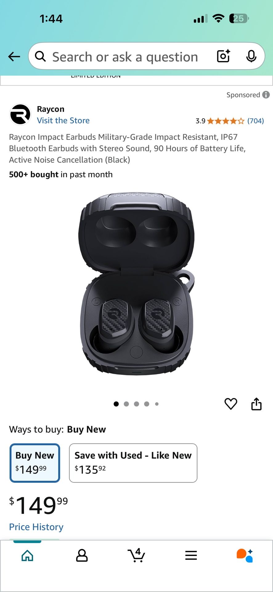 Raycon Impact Earbuds