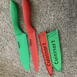 Two kitchen knives$10