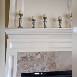 Set of 5 Decorative Candle Holders