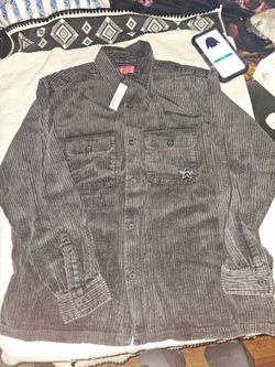 Supreme corduroy shirt black SS22 $300 obo