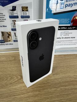 iPhone 16 6.1" (Unlocked) 128GB Black New