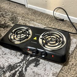 Courant Double Burner 1700W Hot plate Black 