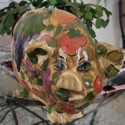 TUROV RUSSIAN ARTIST, SIGNED. PIG EXCELLENT CONDITION!