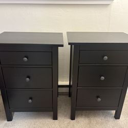 Nightstands, IKEA Hemnes