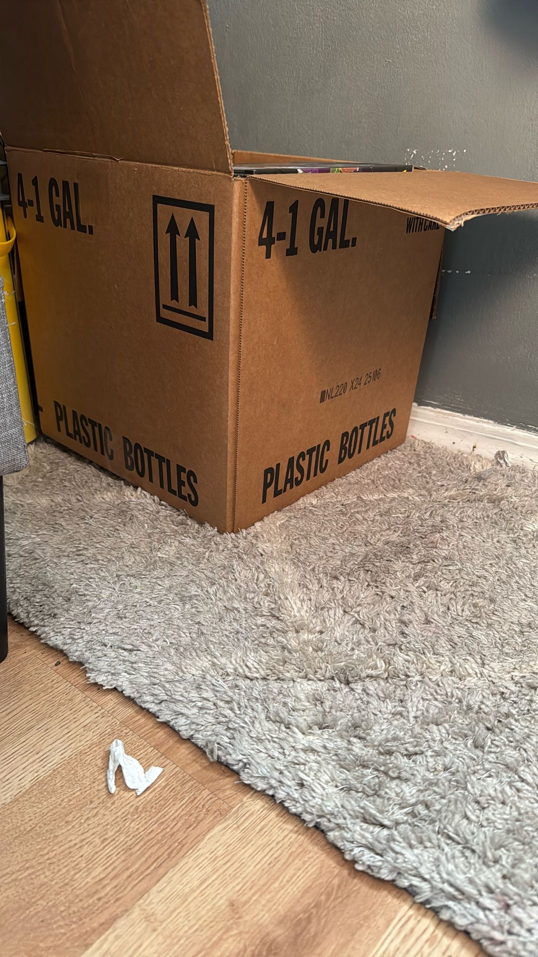box full of figures and dragon ball stars with all pieces only opened once to check out figures were put in back after