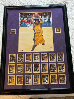 🏀 Kobe Bryant Autographed Lakers Display – PSA/DNA Authenticated