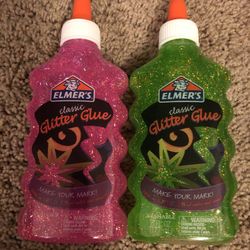 Elmers classic glitter glue