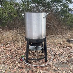 Turkey Fryer Seafood Steamer