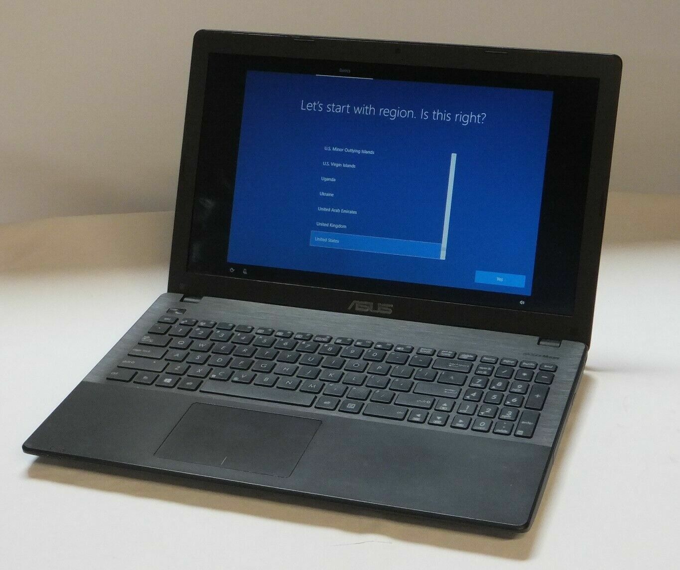 Asus 15.6-Inch Laptop Notebook 4GB 500GB Windows 10 DVDRW HDMI D550MAV-DB01 Laptop Ordenador Portatil