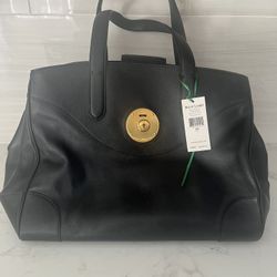 Ralph Lauren Large Soft Ricky Bag. New with tags AUTHENTICATED!