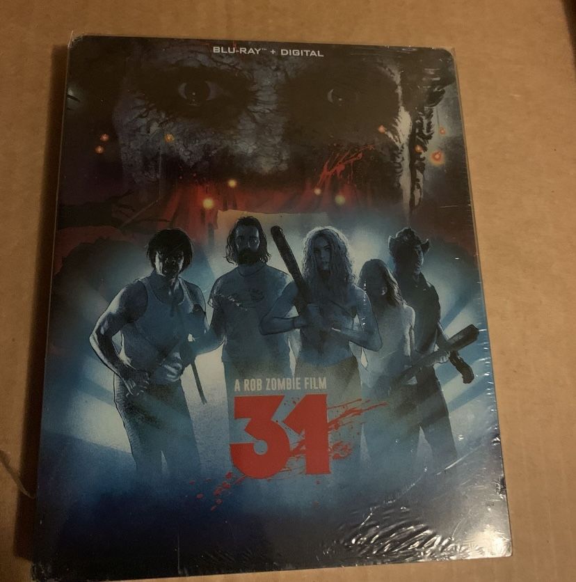 bluray rob zombie film 31 blu ray steelbook brand new 