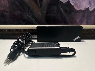 Lenovo Thunderbolt 3 DK1841 Docking Station Gen 2 USB-C HDMI Dual DisplayPort w/ 135W Charger - $49