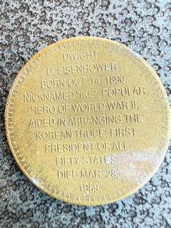 Dwight D. Eisenhower Presidential Bronze Token 1(contact info removed)