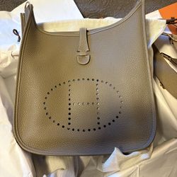 Hermes Evelyne 29 Etoupe Brand New