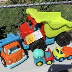 Toy Dump Trucks Bundle 