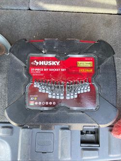 Husky 37-Piece Bit Socket Set 3/8 Drive
