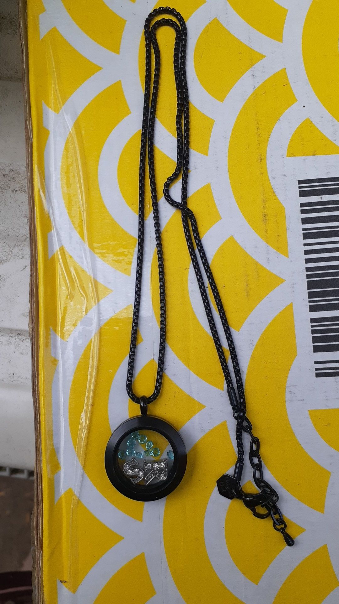 Oragami owl necklace