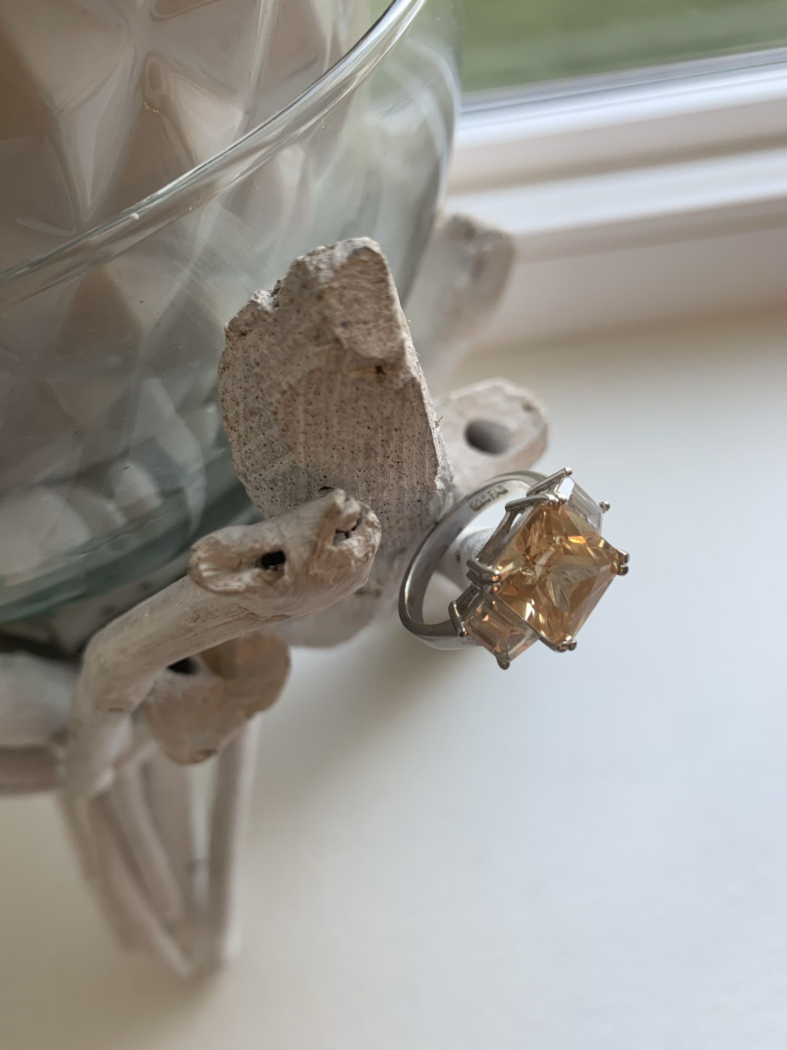 Vintage silver 925 ring, Size 7