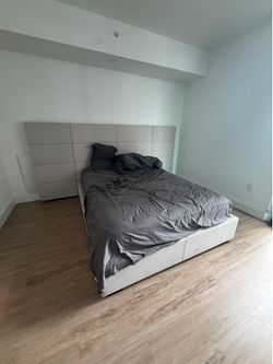 Modani queen bed + mattress