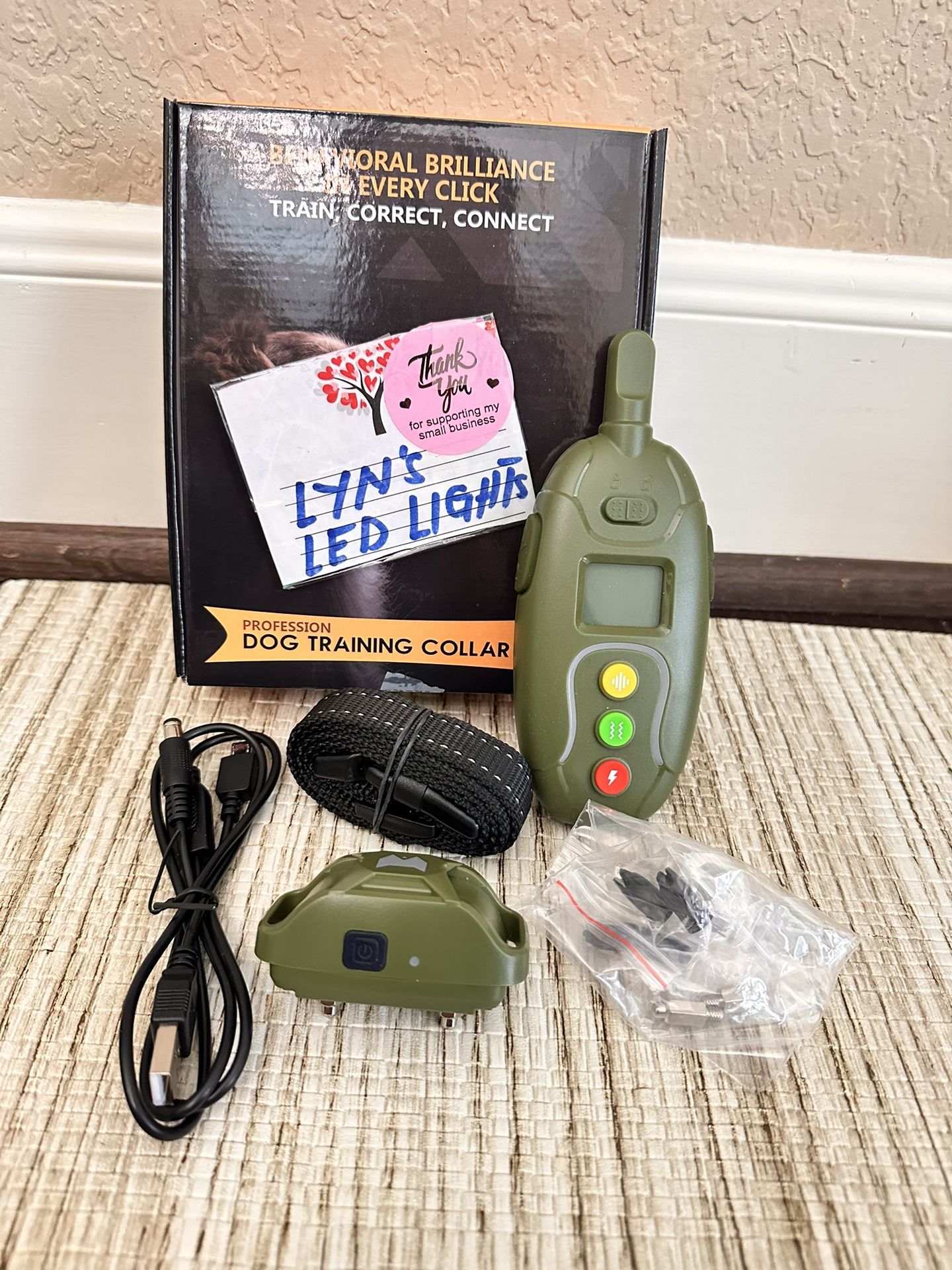 Training Shock Collar Rechargeable