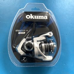 Okuma Stratus VI Spinning Reel SVI-10 (SB) Great For Trout Fishing for Sale  in Cypress, CA - OfferUp