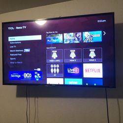 49” TCL Roku TV