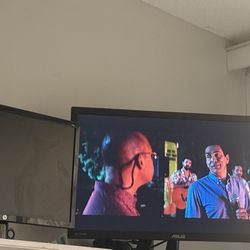 Asus  27” And Hp 19” Monitors 