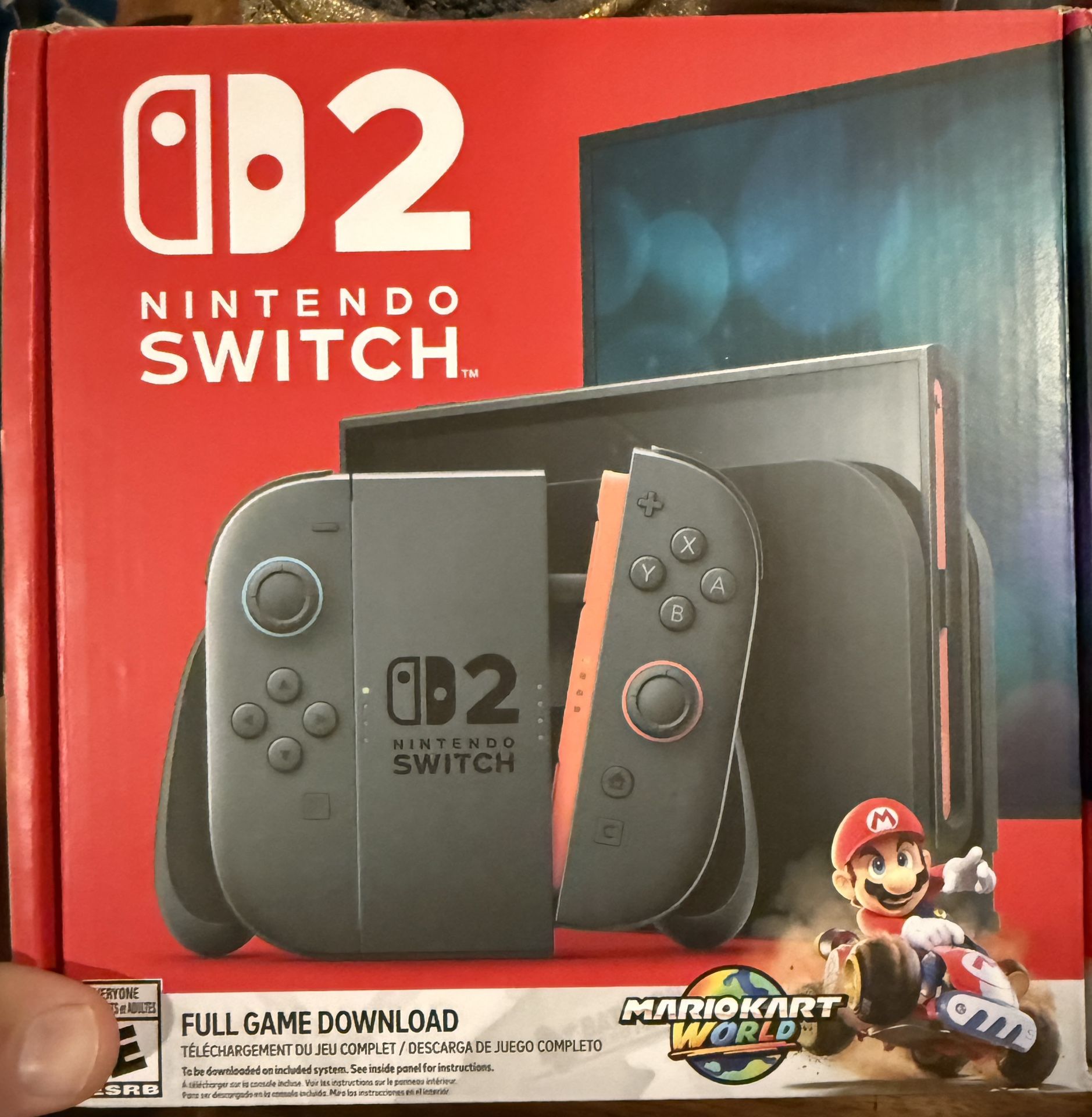 Nintendo Switch 2 Console Mario Kart World Bundle