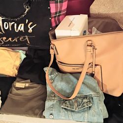 Huge Bin Full Of Clothes And More 