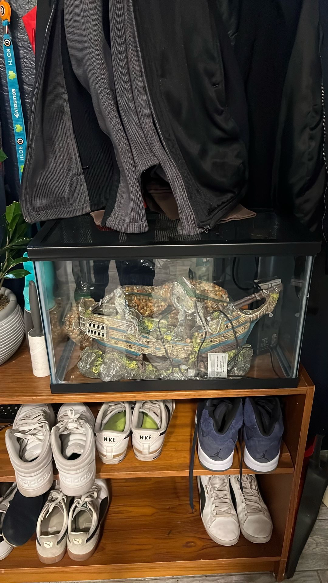 10 Gallon Glass Aquarium