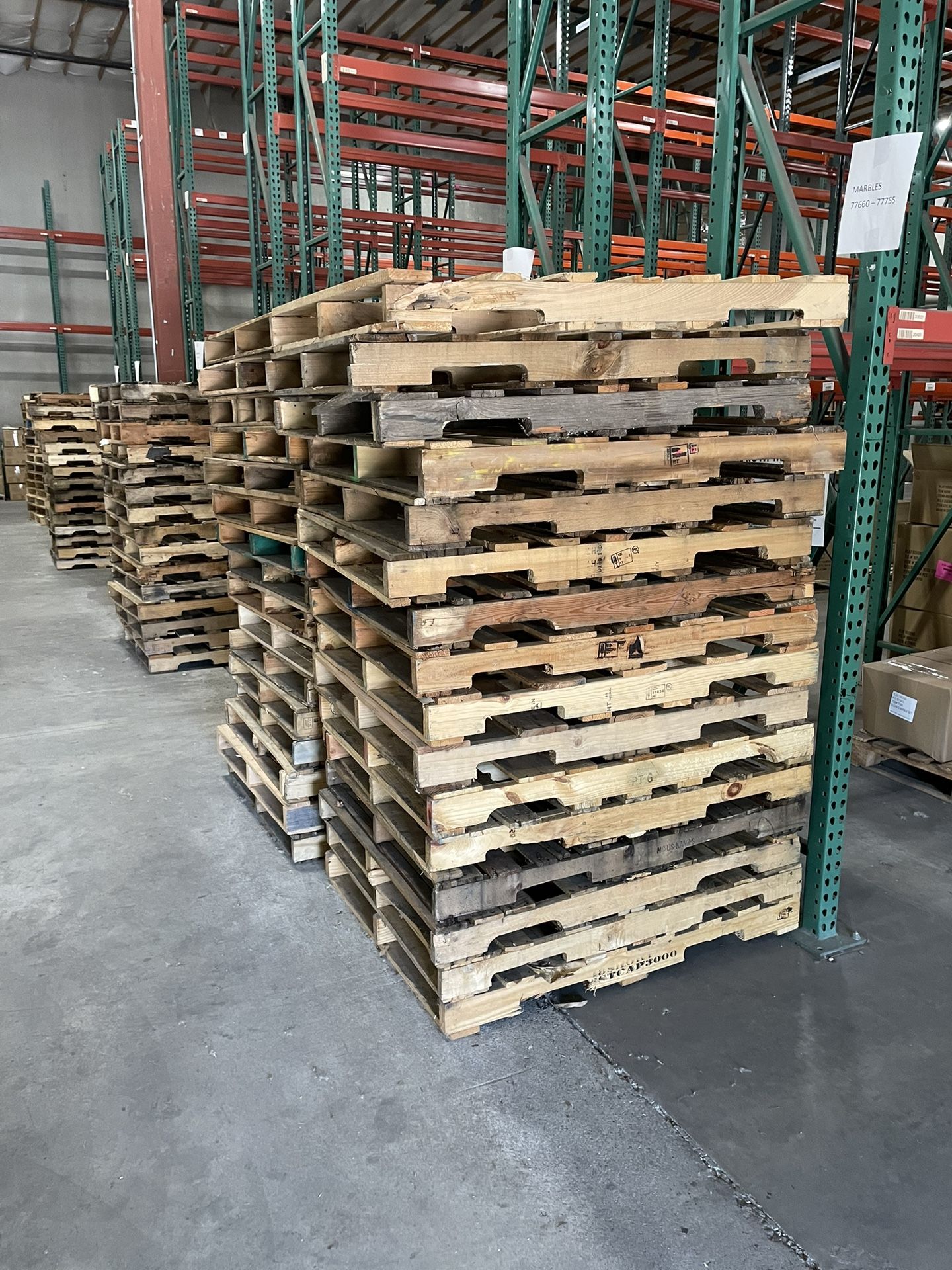 48”X40” Wood Pallets