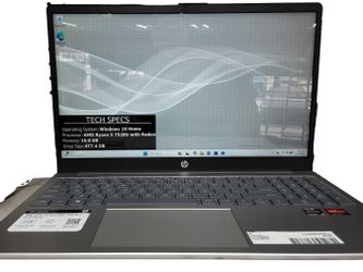 Hp 15fc0485nr Amd Ryzen 5 16 Gb 500 Gb Silver Laptop