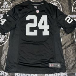 Charles Woodson #24 Oakland Raiders Onfield Jersey Adult Men’s Size XL Purchased at the Oakland Coliseum well kept in excellent condition 