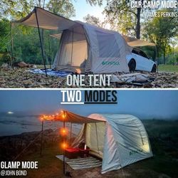 Tentsla - X1 - Tesla Model Y Car Camping Tent