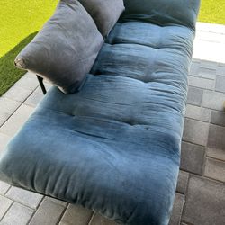 Futon Sofa Becomes Twin Bed