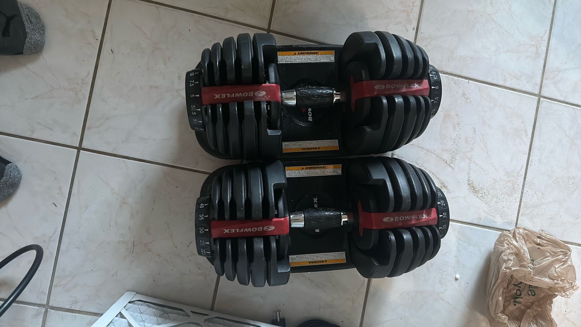 Bowflex Dumbbells