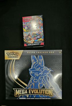 Pokemon Mega Evolution Lucario ETB Plus Booster Bundle