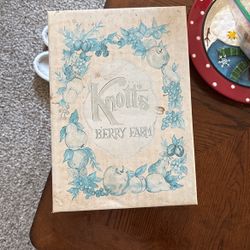 Vintage Knotts Berry Farm Box